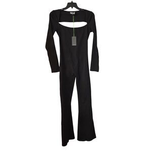 Darker Wavs Signal Open Back Catsuit